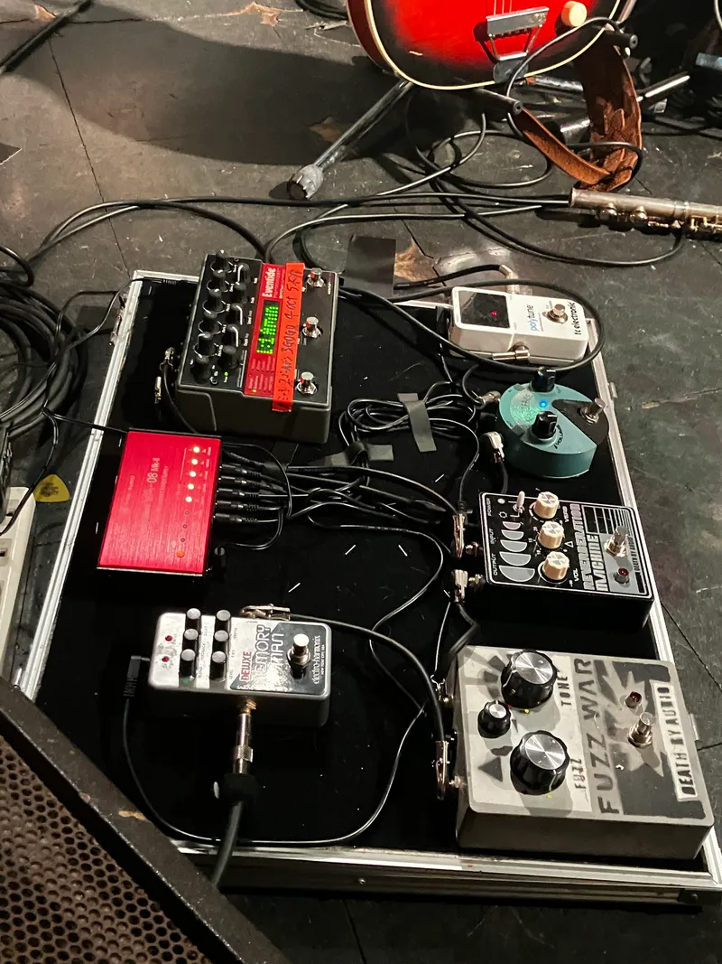 柳瀬のエフェクターボード